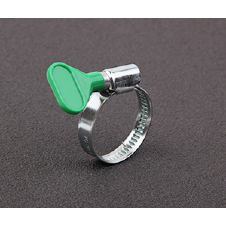 Хомут черв'ячний з метеликом оцинкований APRO 12-20мм (50шт/пач)