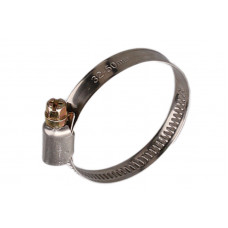 Хомут черв'ячний нержавіючий 9мм D  8-12 мм APRO Універсальний (50шт/пач)