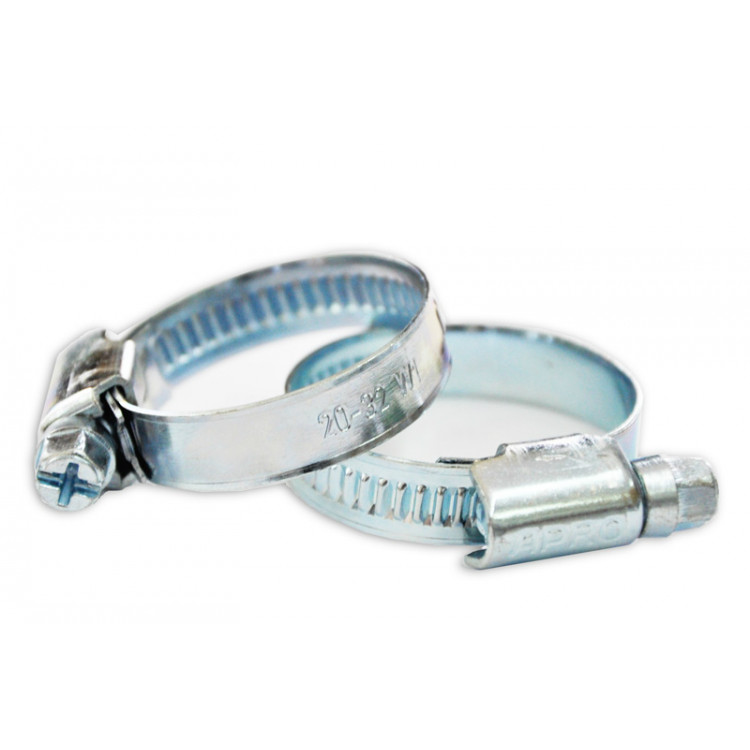 Хомут черв'ячний оцинкований 9мм D  8-12 APRO Універсальний (50шт/пач)