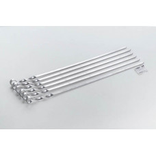 Шампур плоский из нержавеющей стали, 570*12*3