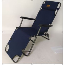 Шезлонг розкладний (профіль 25 мм) 179 х 60 х 88 см