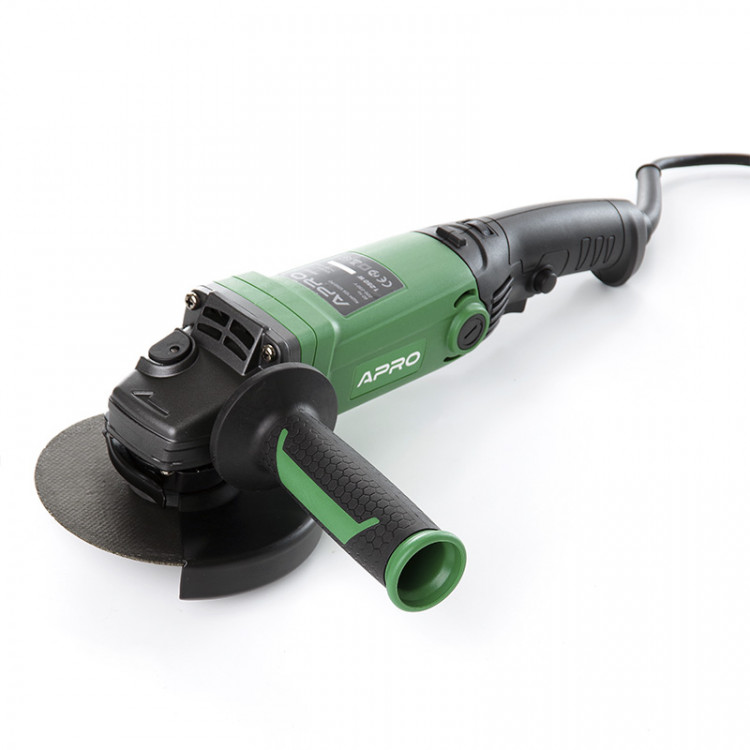 Шліфмашина кутова (болгарка) 125/1250 РО APRO /1250 W / 11000 об/мин / рег.обертів