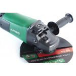 Шліфмашина кутова (болгарка) 230/3000 РМ APRO / 3000 W / 6500 об/хв / плавний пуск, запасні щітки