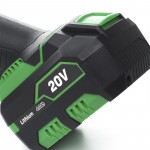 Шліфмашина кутова (болгарка) акумуляторна 125 APRO 20AG 4 A в кейсі  + батарея