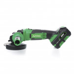 Шліфмашина кутова (болгарка) акумуляторна 125 APRO 20AG 4 A в кейсі  + батарея