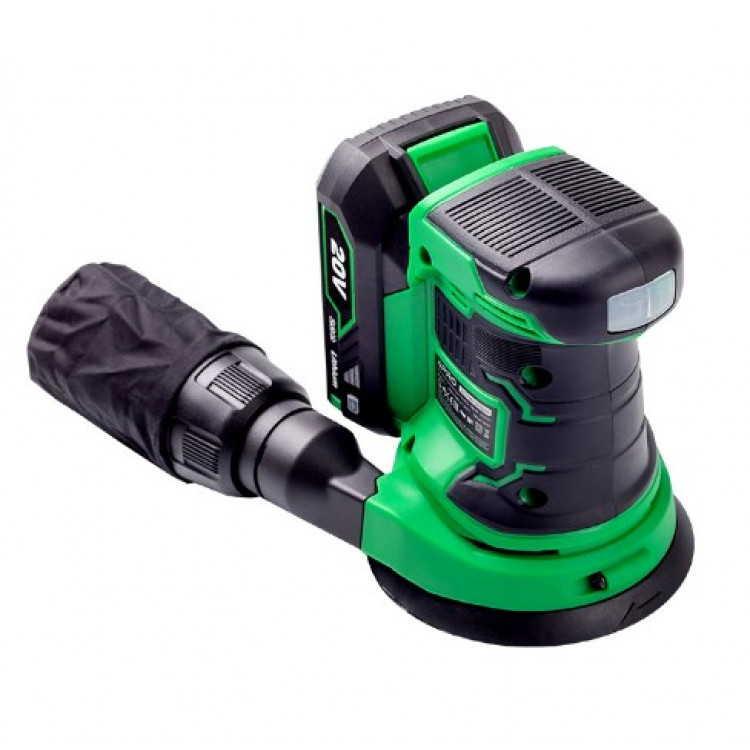 Шліфувальна ексцентрикова машина акумуляторна APRO OS-20, 125, без АКБ