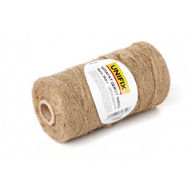 Шпагат (джут 100%) 180г UNIFIX (уп. 90 шт)