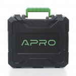 Шуруповерт-дриль акумуляторний APRO 12DС/12В/DFR/1,5А (кейс 2АКБ, зар.прист)