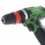 Шуруповерт-дриль акумуляторний APRO 12DС/12В/DFR/1,5А (кейс 2АКБ, зар.прист)