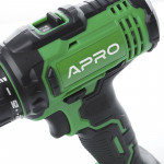 Шуруповерт-дриль акумуляторний APRO 20D/20В/2А (кейс 2АКБ, зар.устр)