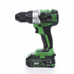 Шуруповерт-дриль акумуляторний безщітковий APRO 20DВ/20В/2А (кейс 2АКБ, зар.устр, мет.патрон)