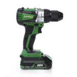 Шуруповерт-дриль акумуляторний безщітковий APRO 20DВ/20В/2А (кейс 2АКБ, зар.устр, мет.патрон)