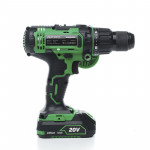 Шуруповерт-дриль акумуляторний ударний APRO 20НD/20В/2А (кейс 2АКБ, зар.устр)