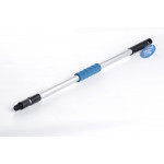 Щітка для миття автомобілів телескопічна з клапаном 65-100 см (ЩІТКА + РУЧКА)