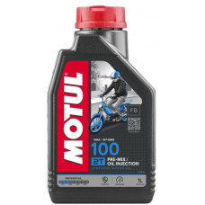 Олива мото  MOTUL 100   2T  1л  104024