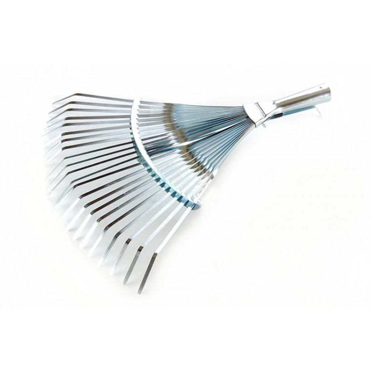 Граблі віялові регульовані 370*500 мм оцинковані 22 пласких прути 0,4 кг СИЛА