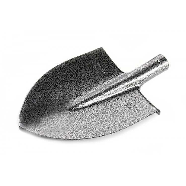 Лопата штикова гостра 220*300*390 мм молоткове покриття, рейкова сталь 0,8 кг