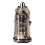 Автомобільна зарядка Zollex 1USB + 1Type-C, PD (30W) / QC (22.5W), прозора, 12099