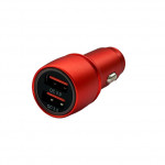 Автомобільна зарядка Zollex 2USB, 2.4A QC (30W). чорна, 12062
