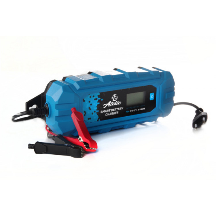 Пристрій зарядний 10А 12В цифровий імпульсний 12 ATELIE