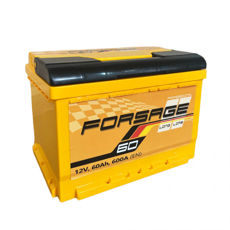 Акумулятор  FORSAGE Professional  60Ah/12V/600A (правий  +) WESTA