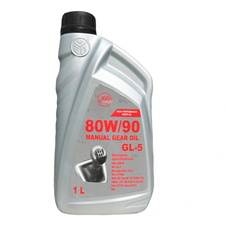 Олива трансмісійна Igochem 80W-90 GL-5 1л