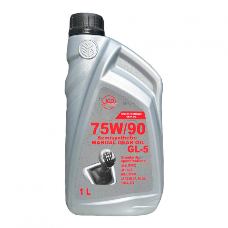 Олива трансмісійна Igochem 75W-90 GL-5 1л