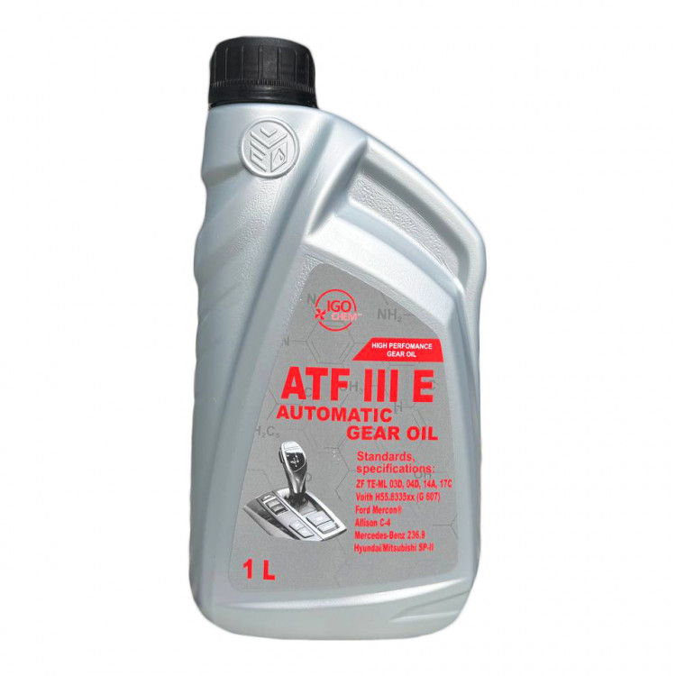 Олива для АКПП та ГПР  Igochem ATF III D 1л