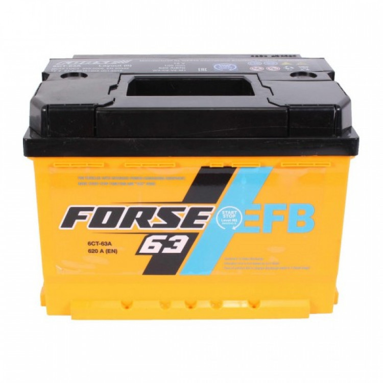 Акумулятор FORSE EFB 78Ah/12V/750A (правий +) WESTA