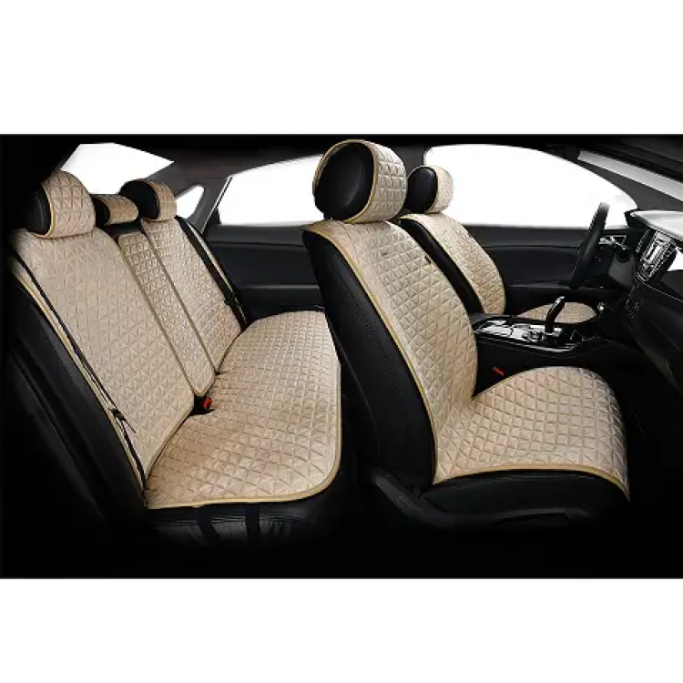 ELEGANT Накидки на автомобільні сидіння MILANO, комплект, чорні EL 700306