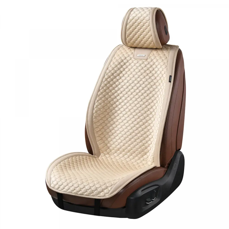 ELEGANT Накидки на автомобільні сидінняTRENTO, передні (2шт.), сірі EL 700603