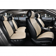 ELEGANT Накидки на автомобільні сидіння ANCONA (алькантара), комплект, сірі EL 700813