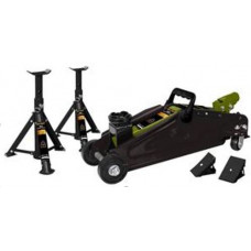 Домкрат гідравлічний підкатний 2 т з підйомними опорами PRO-CRAFT  PJ25S UNIVERSAL