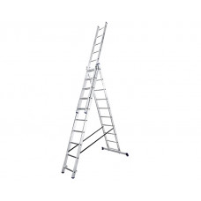 Драбина трьохсекційна алюмінієва 3 х 12 ступенів TRIOMAX VIRASTAR