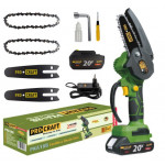 Ланцюгова міні пила акумуляторна PRO-CRAFT PКA-18В (2ш., 2л.) (з АКБ 20/3 ENERGY та зар. прист.)