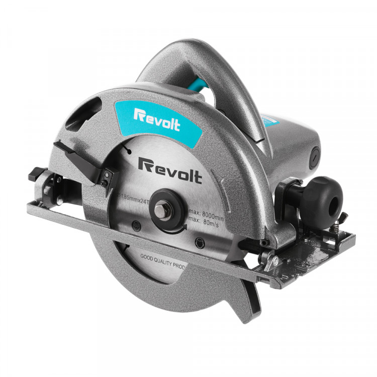 Пила циркулярна 185 мм Revolt CS2000