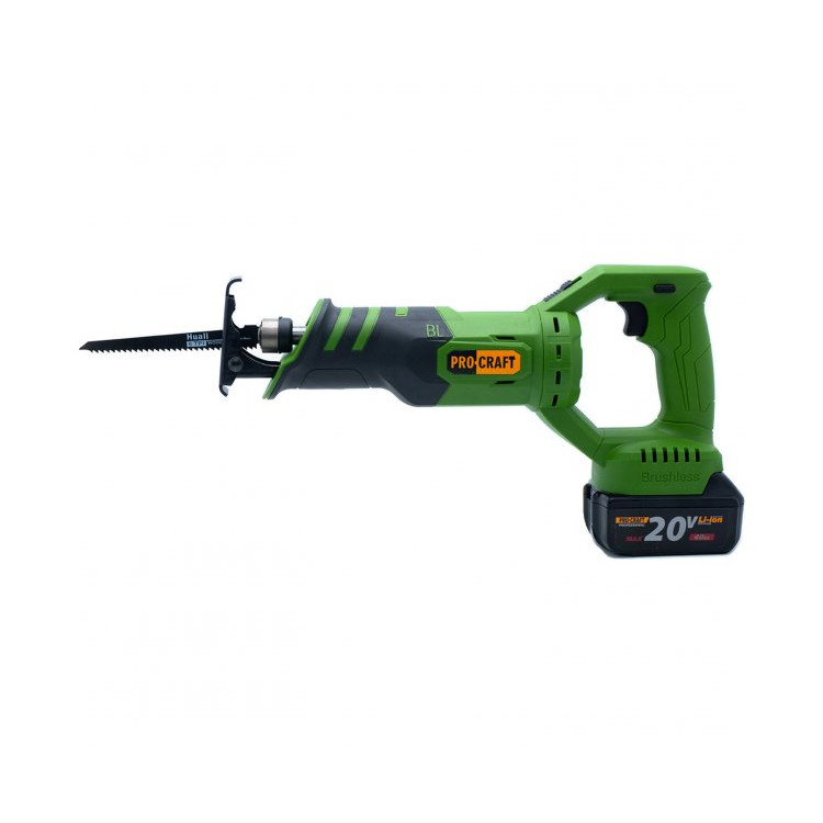 Шабельна пила акумуляторна  PRO-CRAFT PSS20 (з 2 АКБ та зар. прист.)