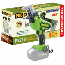 Шабельна пила акумуляторна  PRO-CRAFT PSS30 (без АКБ та зар. прист.)