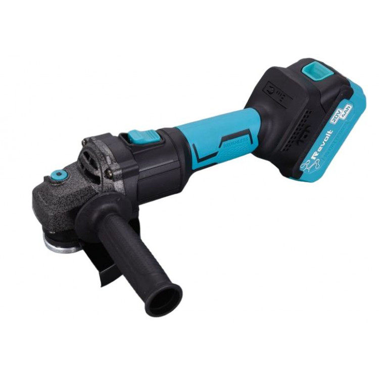 Шліфмашина кутова (болгарка) акумуляторна 125 мм Revolt AG 20/125M(Без акумулятора і заряд пристрою)