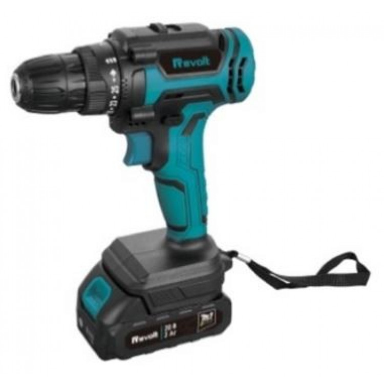 Шуруповерт акумуляторний Revolt CD 20/38 (2 акумулятора)