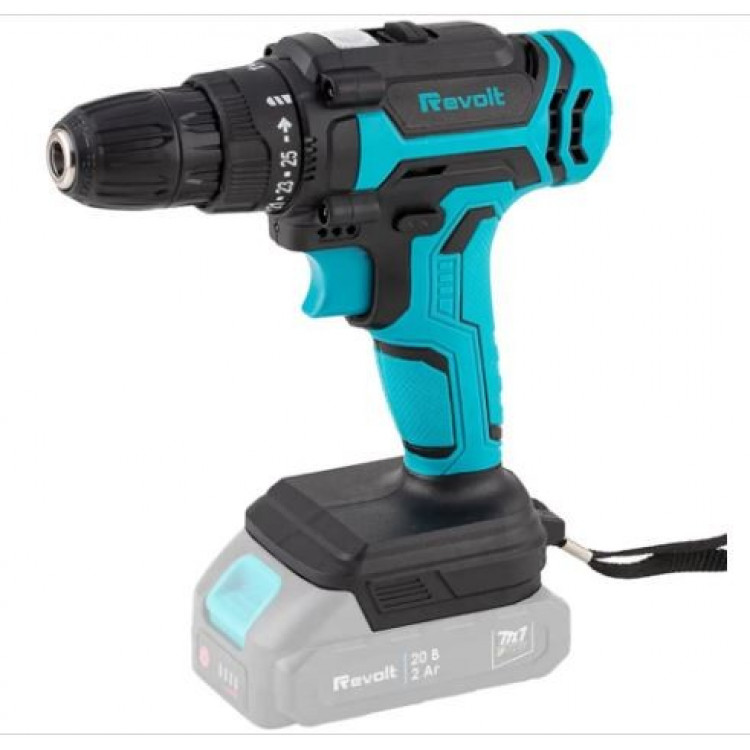 Шуруповерт акумуляторний Revolt CD 20/38 каркас (без акумулятора)