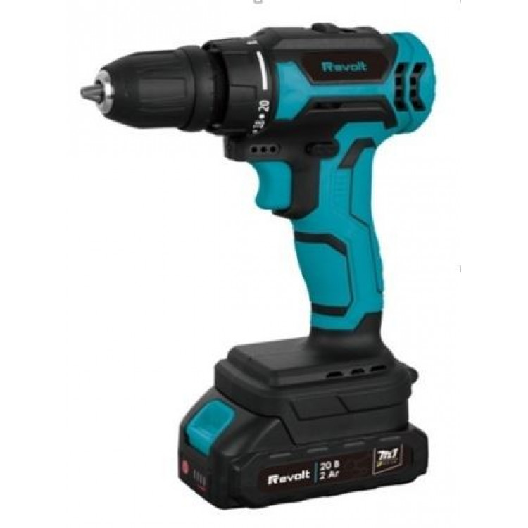 Шуруповерт акумуляторний Revolt CD 20/50Q  (2 акумулятора)