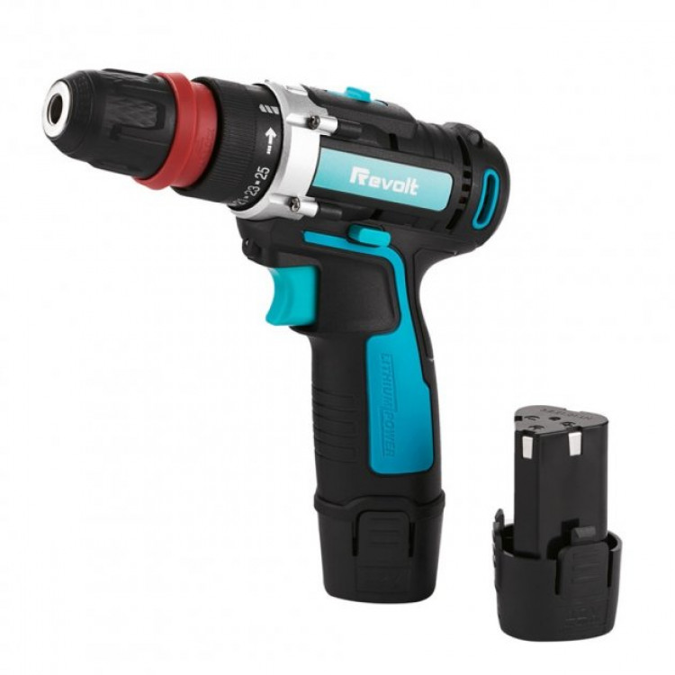 Шуруповерт акумуляторний Revolt ID12QC