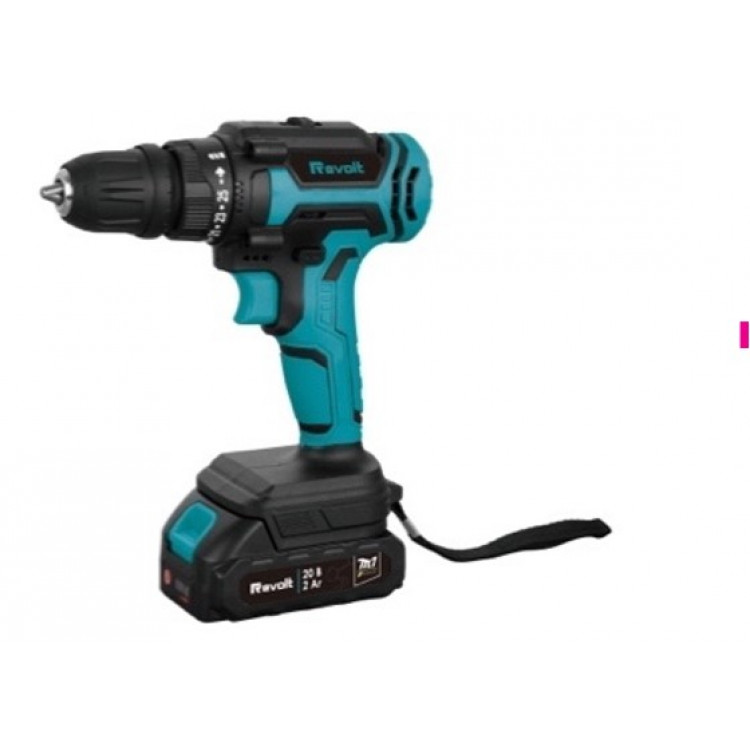 Шуруповерт акумуляторний Revolt СD 20/38Q (1+1)