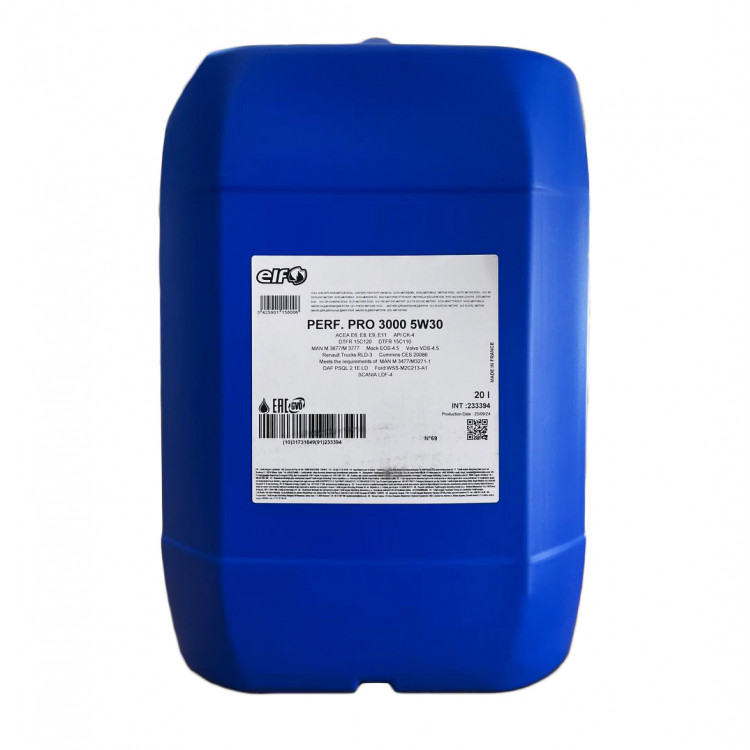 Олива моторна Elf Performance Pro 3000 5W-30 20л