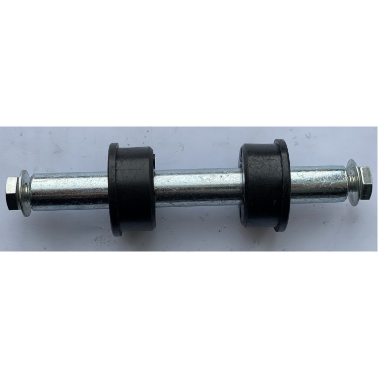 Вісь на колесо для тачки d 12 мм, L 128 мм + пластмасові втулки