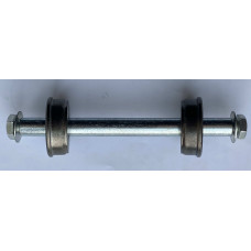 Вісь на колесо для тачки d 16 мм, L 128 мм + металеві втулки