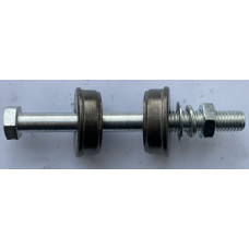 Вісь на колесо для тачки  d 12 мм, L 98 мм + металеві втулки