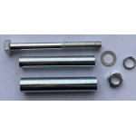 Вісь на колесо для тачки d 20 мм, L 98 мм