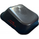 Корито до тачки універсальне ТМ VINHOZGROUP 120 л 180 кг без отворів (ПЛАСТИК) ЧОРНЕ